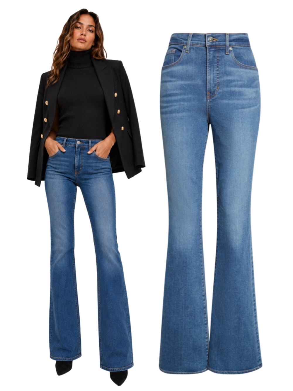 $298 Veronica Beard Cameron High Waist Bootcut Jeans Thriller Sz 30
